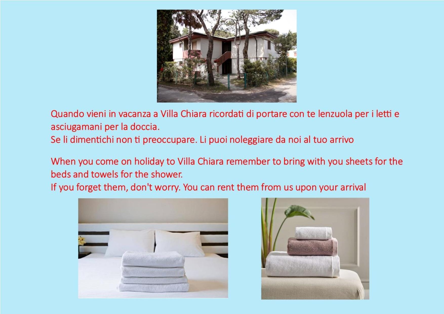 Villa Chiara Rosolina Mare Exterior foto